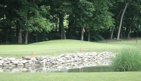 Glade Valley Golf Course - Hole 14